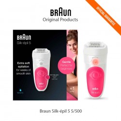 Depiladora eléctrica Braun Silk-épil 5 5/500