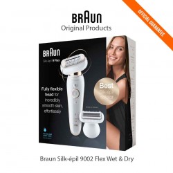 Depiladora Eléctrica Braun Silk-épil 9002 Flex Wet & Dry