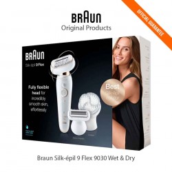 Depiladora Eléctrica Braun Silk-épil 9 Flex 9030 Wet & Dry